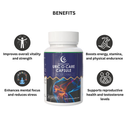 MoonVeda Uric O Care 60 Capsules