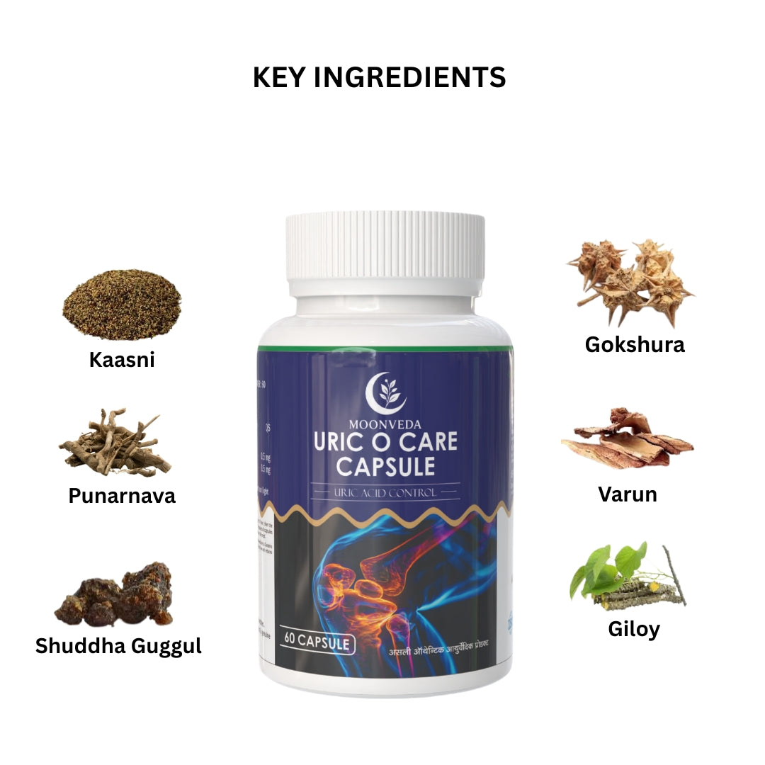 MoonVeda Uric O Care 60 Capsules