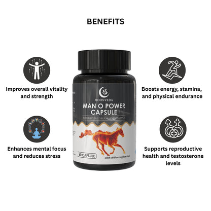 MoonVeda Man O Power 60 Capsules